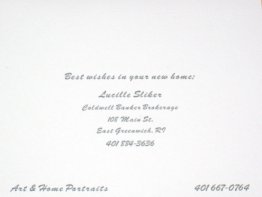 sample note card